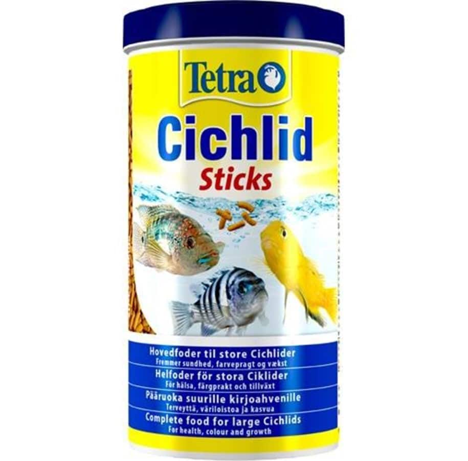 מזון צף לציקלידים 1 ליטר | Tetra Cichlid Sticks