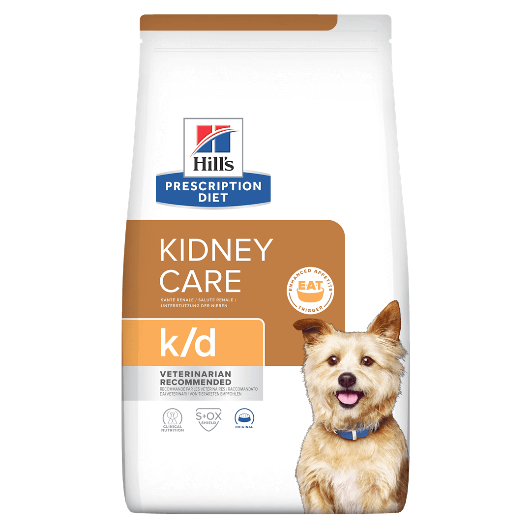 מזון יבש רפואי לכלבים בוגרים 4 ק"ג | Hill's Prescription Diet k/d Canine