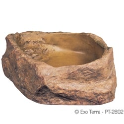 קערת שתייה לזוחלים בגודל M 250 מ"ל | Exo Terra Water Dish