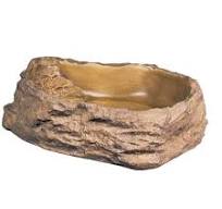 קערת מים גדולה לזוחלים 22x17.8x5.5 ס"מ | Exo Terra Large Water Dish PT2803