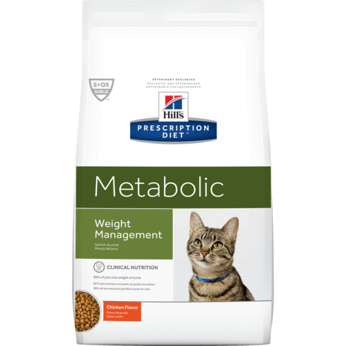 מזון יבש לחתולים מבוגרים 3 ק"ג | Hill's Prescription Diet Metabolic Feline