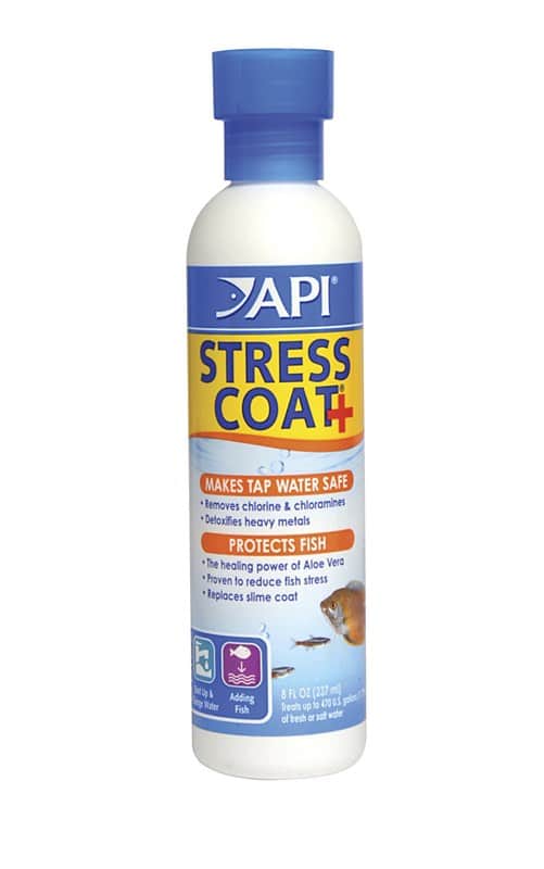 מְסַנֵּן מֵי אקווריום 237 מ"ל | API Stress Coat Aquarium Water Conditioner