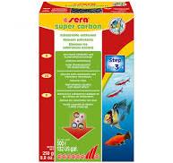 חומר סינון לאקווריום 250 גרם | Sera Super Carbon