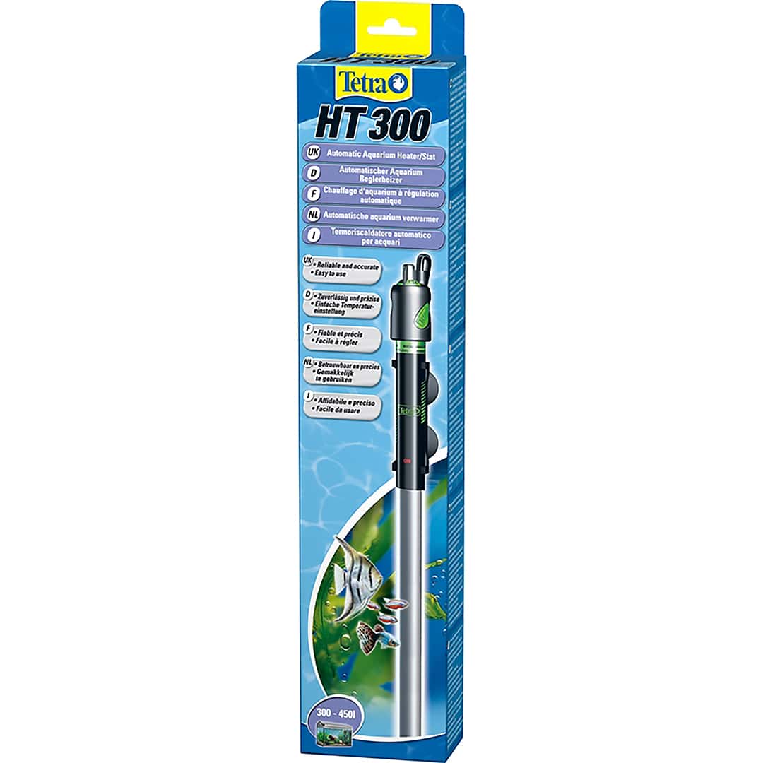 גוף חימום לאקווריום בנפח 300-450 ליטר 300W | Tetra HT 300 Aquarium Heater
