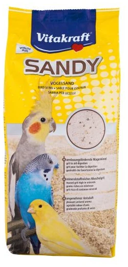חול לציפורים קטנות 2.5 ק"ג | Vitakraft Sandy Bird Grit