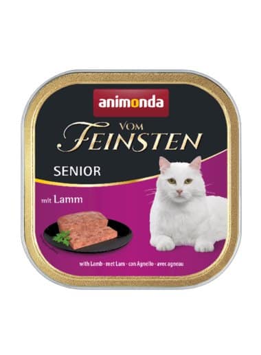 מעדן רטוב לחתולים מבוגרים בטעם כבש 100 גרם | Animonda Senior Lamb