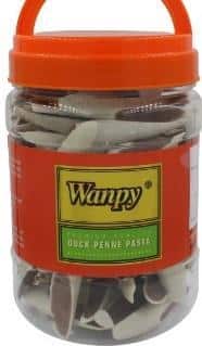 חטיף רך לכלבים בטעם ברווז עם פסטה פנה 380 גרם | WANPY