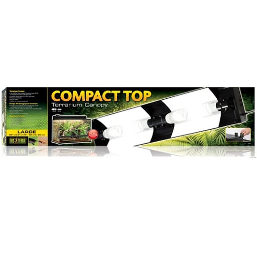 רפלקטור לטרריום זכוכית 90 ס"מ | Exo Terra Compact Top PT2228
