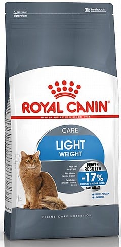 מזון יבש לחתולים בוגרים 8 ק"ג | Royal Canin Light Weight Care