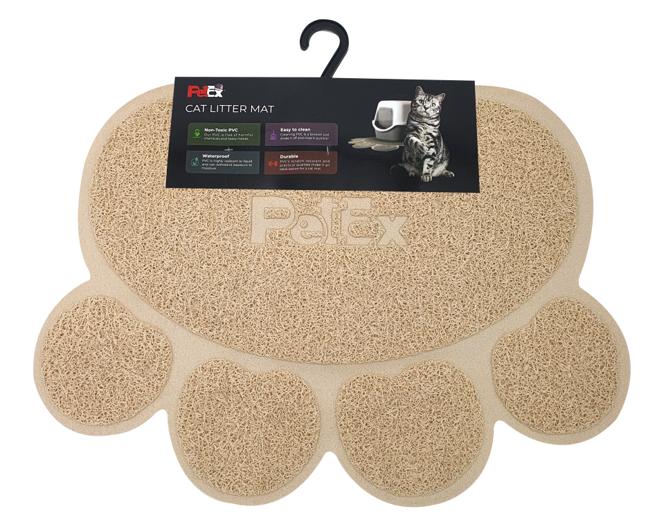 שטיחון ניקוי כפות רגליים לחתול בגודל 45X60 ס"מ | PetEx