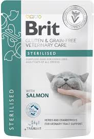 מזון רטוב לחתולים בוגרים מסורסים 85 גרם | Brit Veterinary Diet