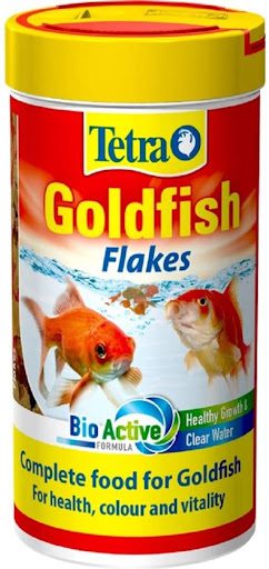 מזון פתיתים לדגי זהב 250 מ"ל | Tetra Goldfish Flakes