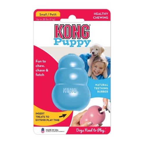 צעצוע לעיסה לגורי כלבים בגודל S | KONG Puppy