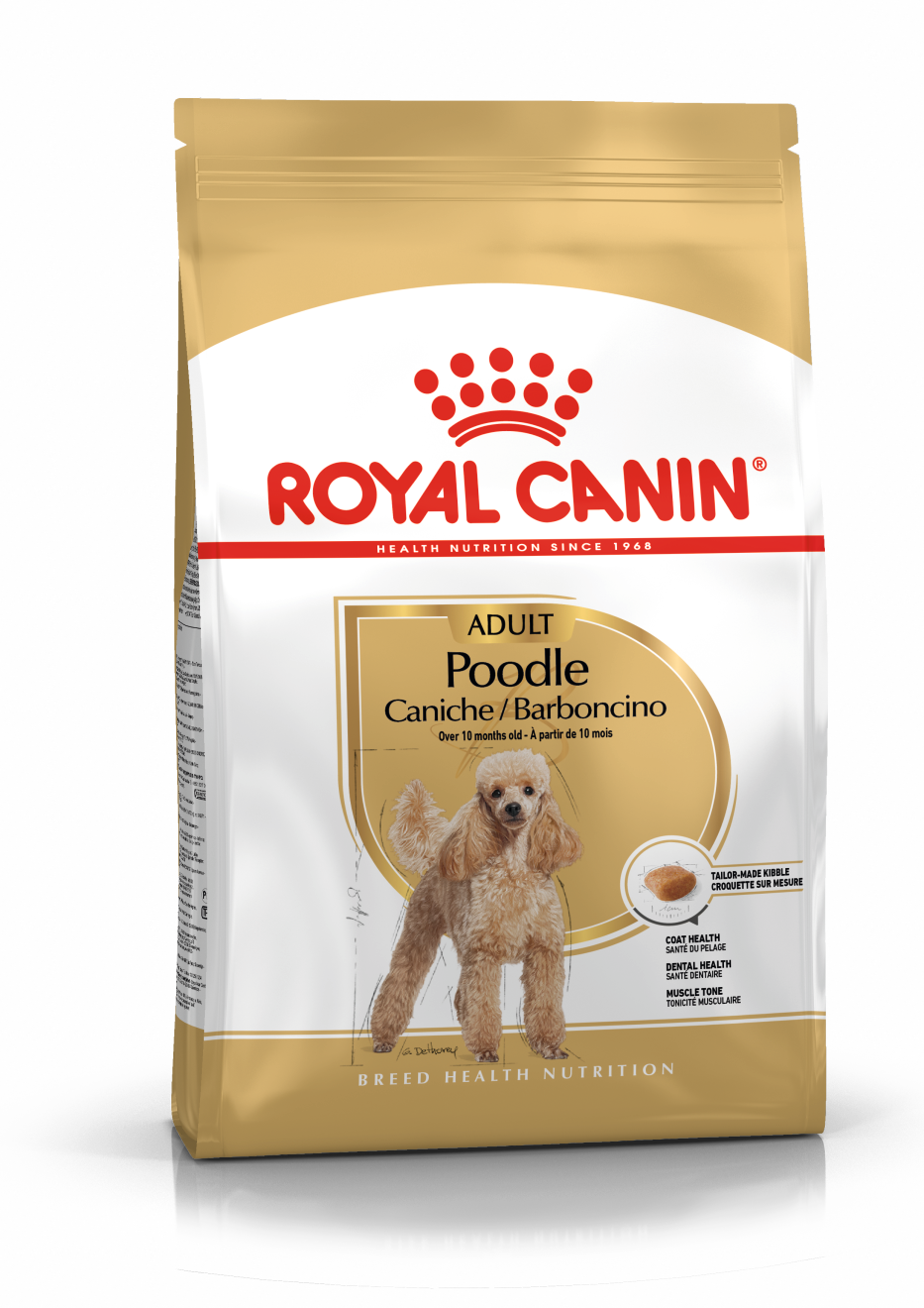 מזון יבש לכלבים בוגרים מגזע פודל 3 ק"ג | Royal Canin Poodle Adult