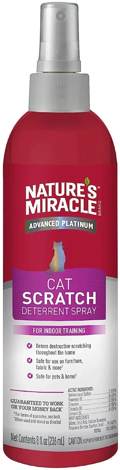 חומר למניעת שריטות לחתולים 236 מ"ל | Nature's Miracle