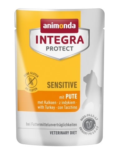 מזון רטוב לחתולים רגישים בטעם הודו 85 גרם | Animonda Integra Sensitive