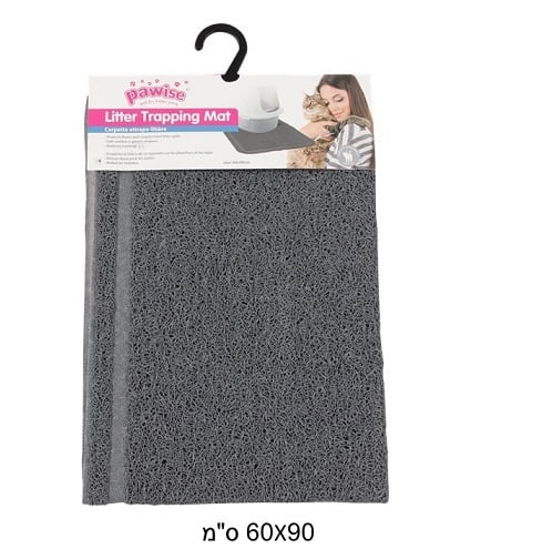 שטיח לחתול למניעת פיזור חול 90*60 ס"מ | Pawise
