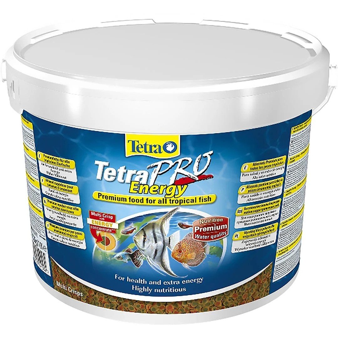 מזון פרימיום לדגי נוי 10 ליטר | Tetra Pro Crisps