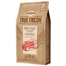מזון יבש לכלבים בוגרים מגזע גדול 11.4 ק"ג | Carnilove True Fresh Duck for Large Breeds
