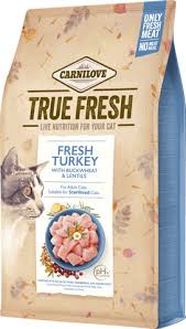 מזון יבש לחתולים בוגרים הודו 4.8 ק"ג | Carnilove True Fresh Cat Turkey