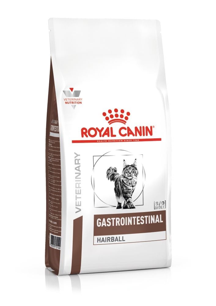 מזון יבש לחתולים בוגרים 4 ק"ג | Royal Canin Gastrointestinal Hairball