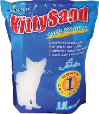 חול קריסטלי לחתולים 1 ק"ג | Crystal Kitty Sand