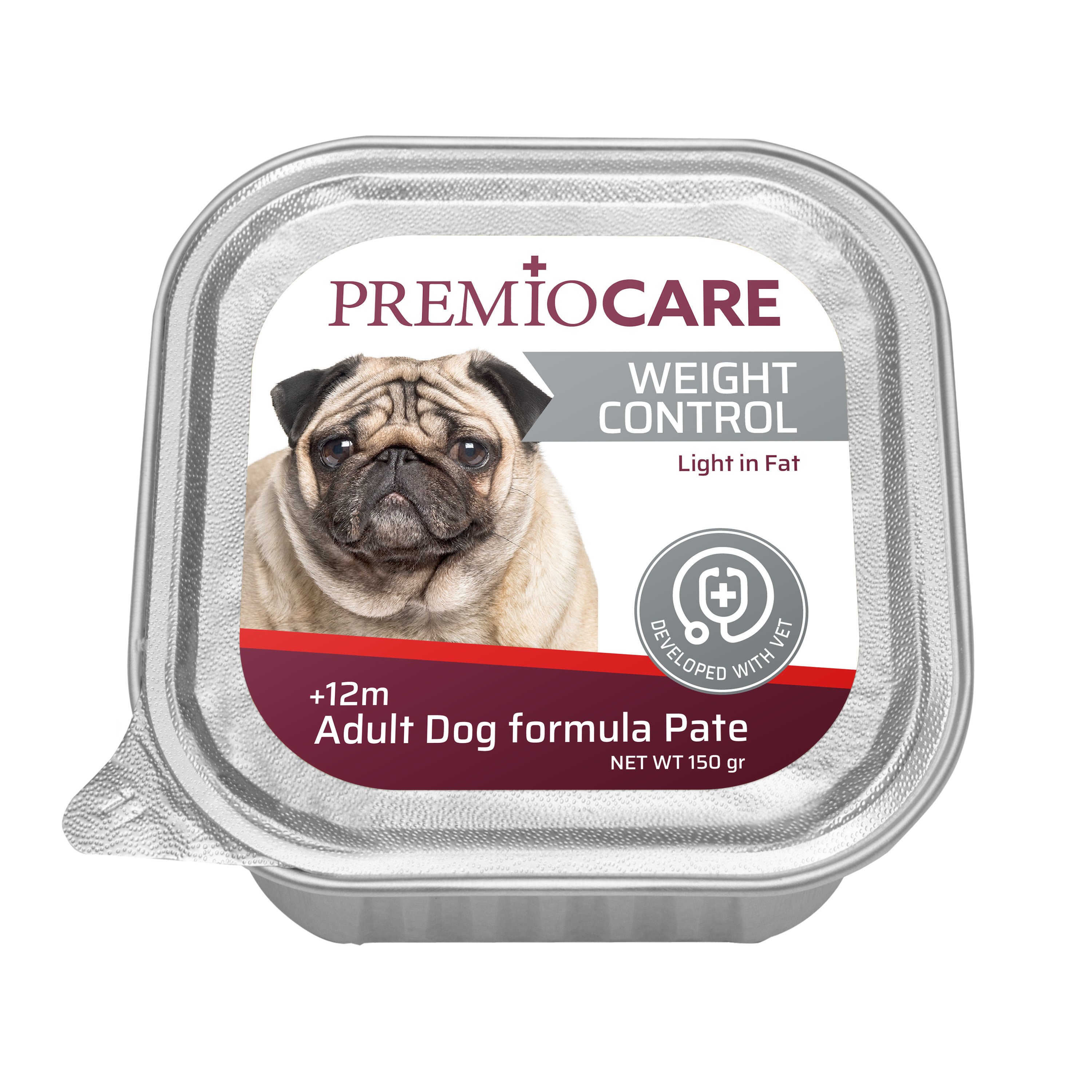 מזון שימורים לכלבים 150 גרם | PremioCare Weight Control for Dogs