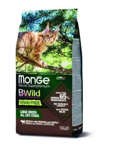 מזון יבש לחתולים בוגרים מגזע קטן 1.5 ק"ג | Monge G. Free Adult Small Breed