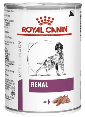 מזון רטוב לכלבים בוגרים 410 גרם | Royal Canin Renal Loaf