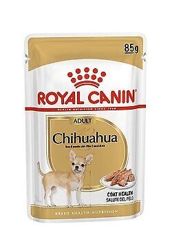 פאוץ' מזון רטוב לכלבים מגזע צ'יוואווה 85 גרם | Royal Canin Chihuahua Adult Pouch