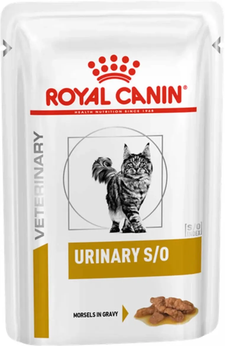 מזון רטוב לחתולים בוגרים ברוטב 85 גרם | Royal Canin Urinary S/O