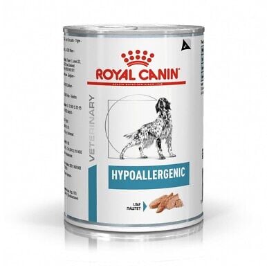 מזון רטוב היפואלרגני לכלבים בוגרים 400 גרם | Royal Canin Hypoallergenic DR 21