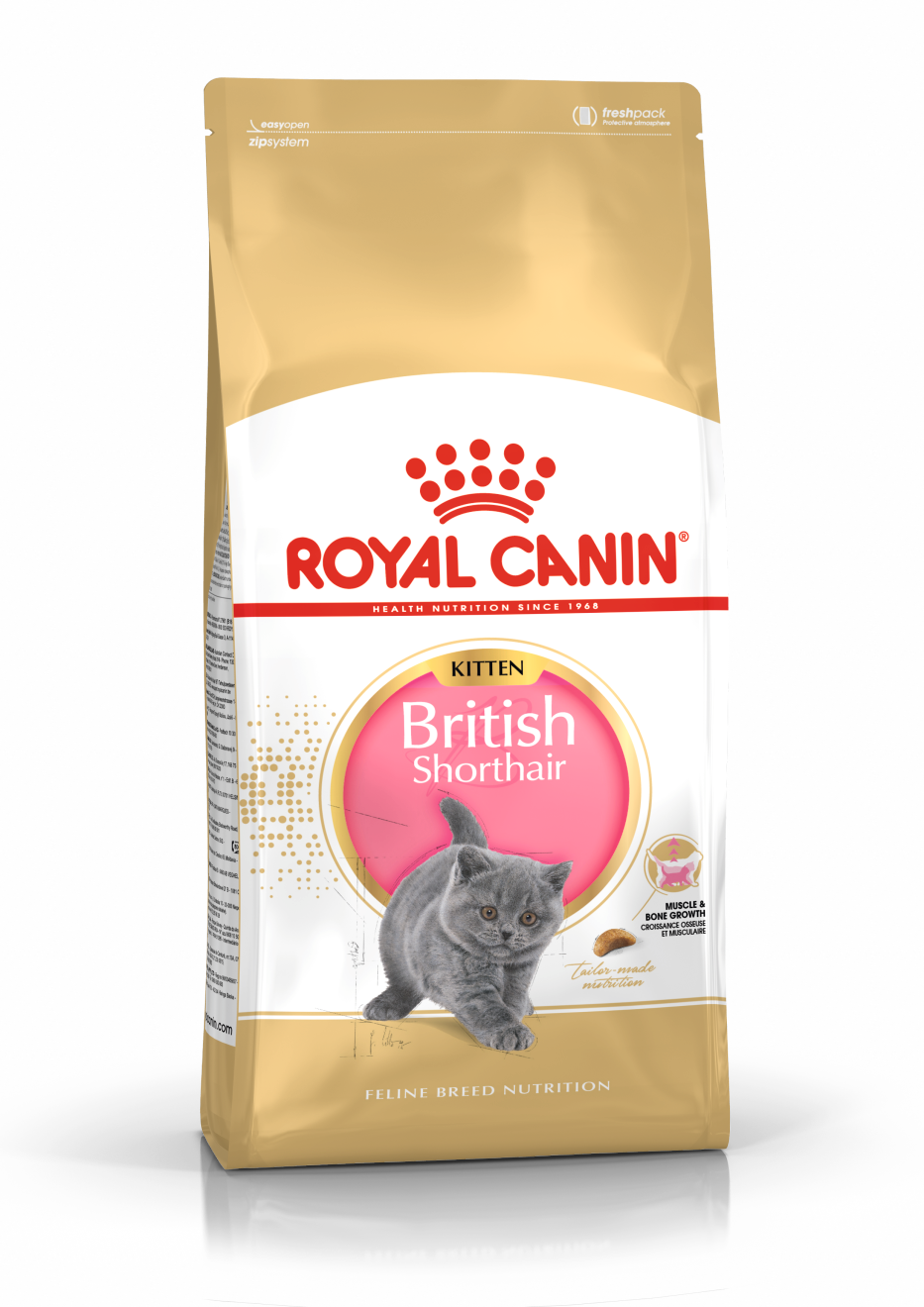 מזון יבש לגורי חתולים בריטי קצר שיער 2 ק"ג | Royal Canin British Shorthair Kitten