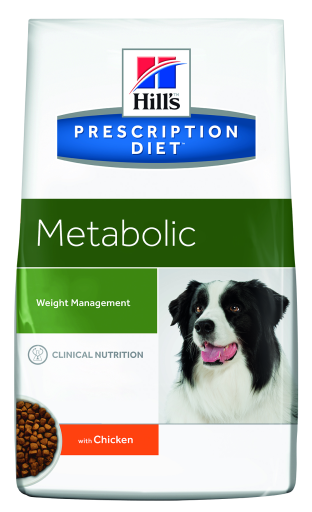 מזון יבש לכלבים בוגרים 12 ק"ג | Hill's Prescription Diet Metabolic Canine