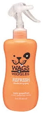 תרסיס מרענן לכלבים בניחוח אשכולית 946 מ"ל | Wags & Wiggles