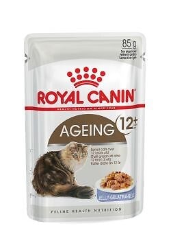 מזון רטוב לחתולים מבוגרים מעל גיל 12 85 גרם | Royal Canin Ageing 12+ In Jelly