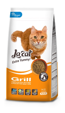 מזון יבש לחתולים בטעם כבד 7.2 ק"ג | La Cat Grill