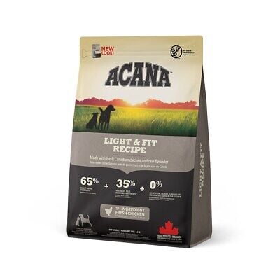 מזון יבש לכלבים בוגרים לשמירה על המשקל 2 ק"ג | Acana Light & Fit