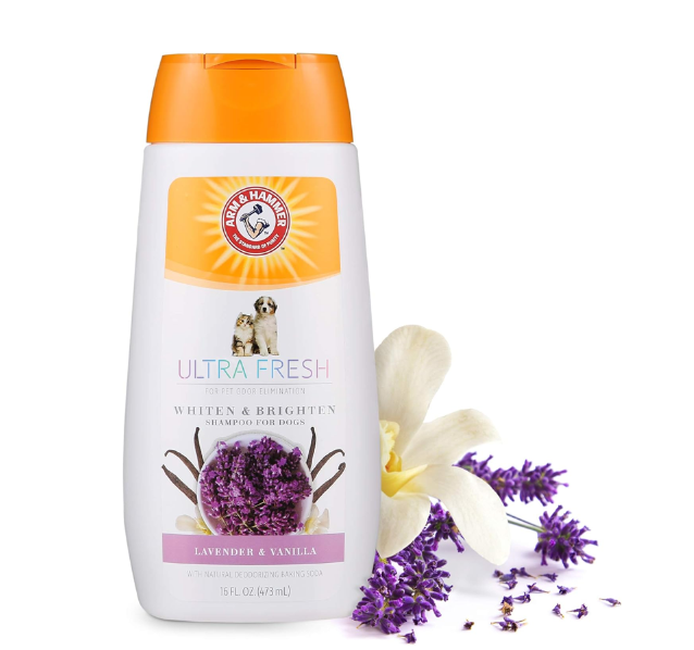 שמפו להלבנה והבהרה לכלבים 473 מ"ל | Arm & Hammer Ultra Fresh Whitening Shampoo