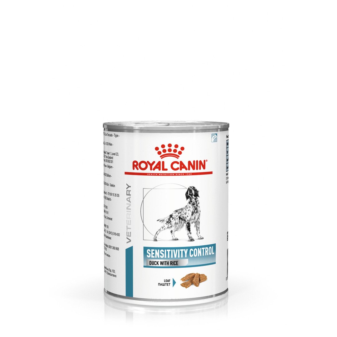 מזון רטוב לכלבים בוגרים 400 גרם | Royal Canin Sensitivity Control Duck and Rice