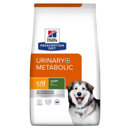 מזון יבש לכלבים 12 ק"ג | Hill's Prescription Diet c/d Multicare + Metabolic Canine