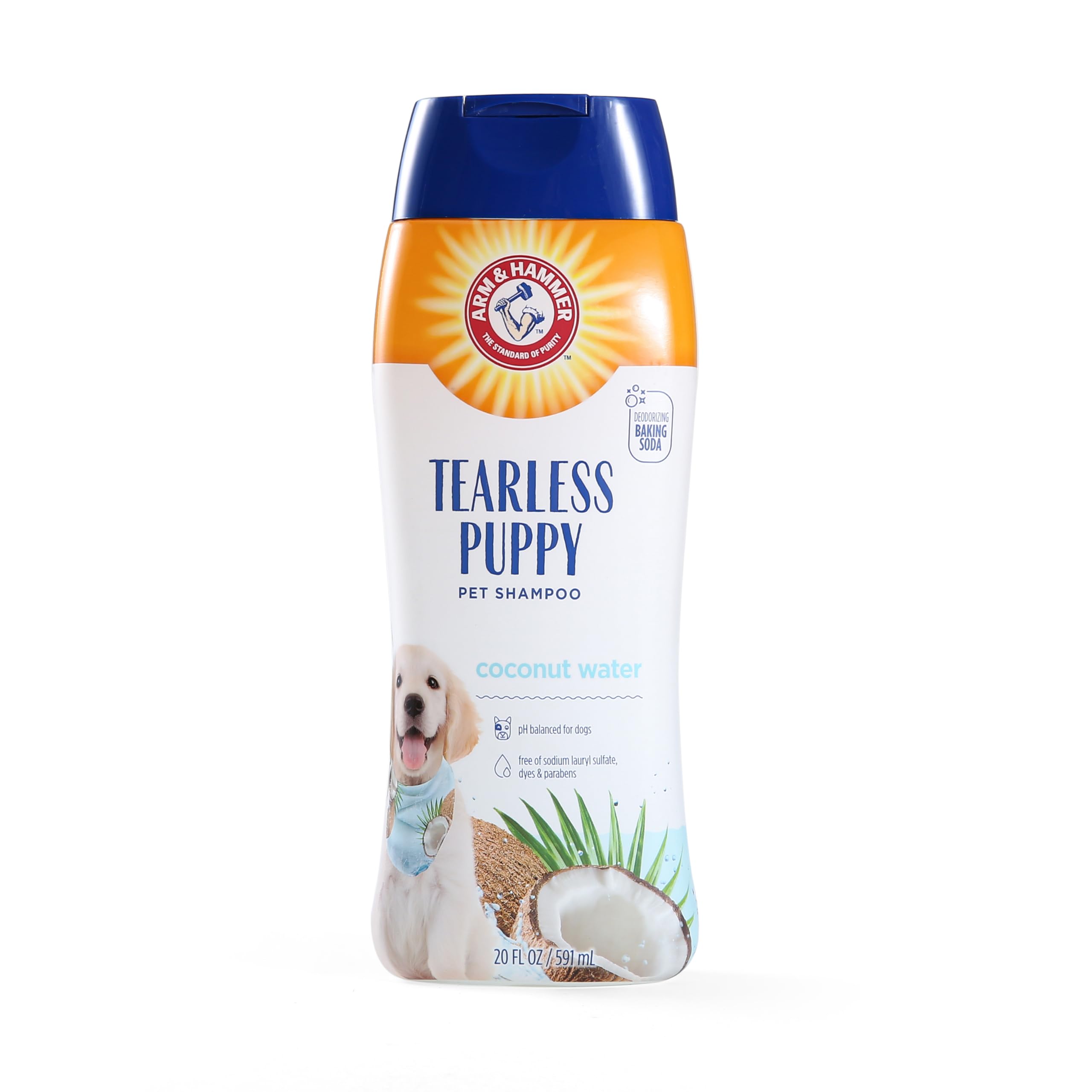שמפו לגורי כלבים בניחוח קוקוס 591 מ"ל | Arm & Hammer