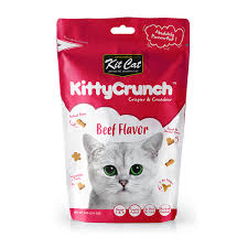 חטיף פריך לחתולים 60 גרם | Kit Cat Kitty Crunch Beef