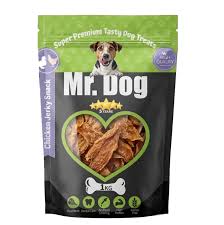 חטיף עוף ג'רקי לכלבים 1 ק"ג | MR.DOG