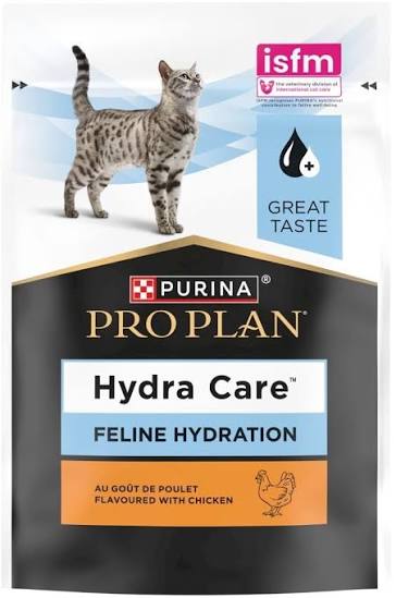 Hydra Care תוסף מזון לחתולים המגביר צריכת נוזלים בטעם עוף 75 גרם | Purina Pro Plan