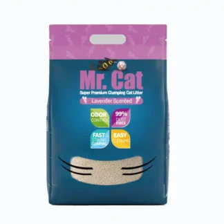 חול מתגבש לחתולים בניחוח לוונדר 10 ק"ג | Mr Cat