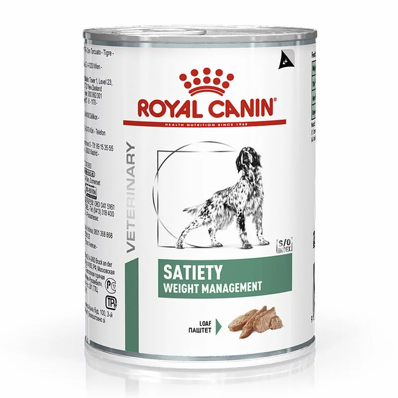שימורי מזון רפואי לכלבים לניהול משקל 410 גרם | Royal Canin Satiety Weight Management